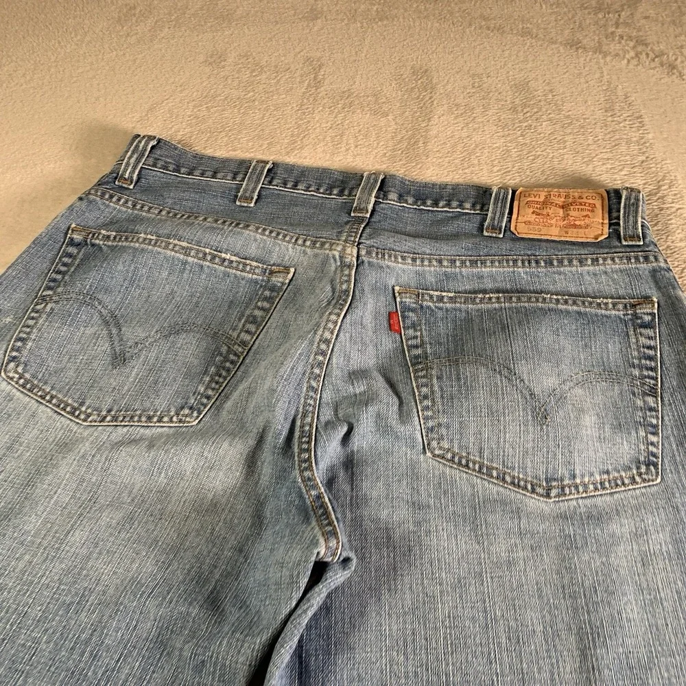 Vintage Levis 559 Jeans Mens 38x32 Blue Relaxed Straight‎ Denim Medium Wash